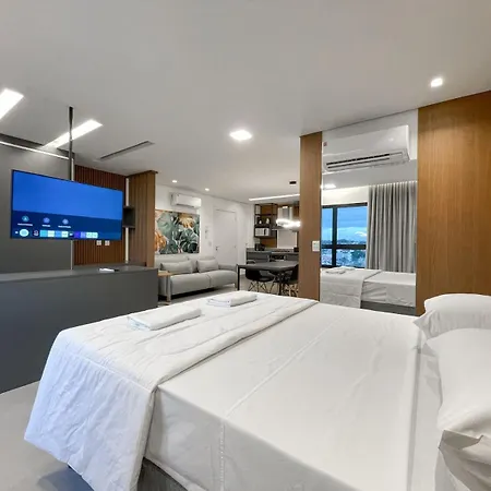 Flat Moderno E Amplo Ao Lado Do Shopping Cg Apartment Campo Grande  Exterior photo