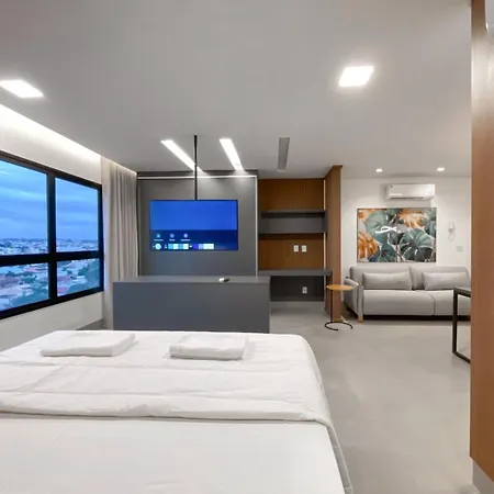 Flat Moderno E Amplo Ao Lado Do Shopping Cg Apartment Campo Grande  Exterior photo