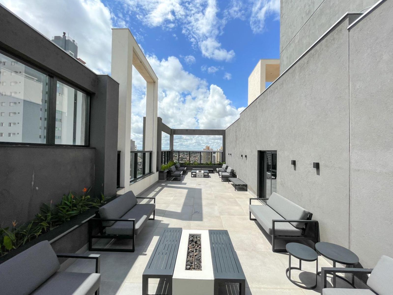 Flat Moderno E Amplo Ao Lado Do Shopping Cg Apartamento *